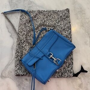 Authentic NWOT Rebecca Minkoff Mini MAC Leather Crossbody with Dustbag